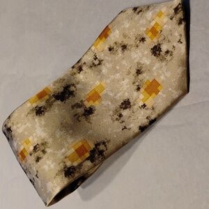 Liberty of London Shades Of Green and Gold Patterned Tie